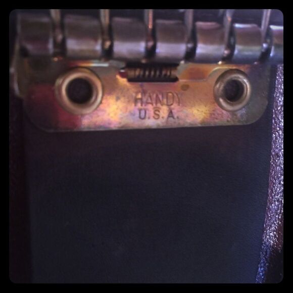 Vintage Pierre Cardin Grenelle Cowhide Key Holder! - Picture 7 of 8